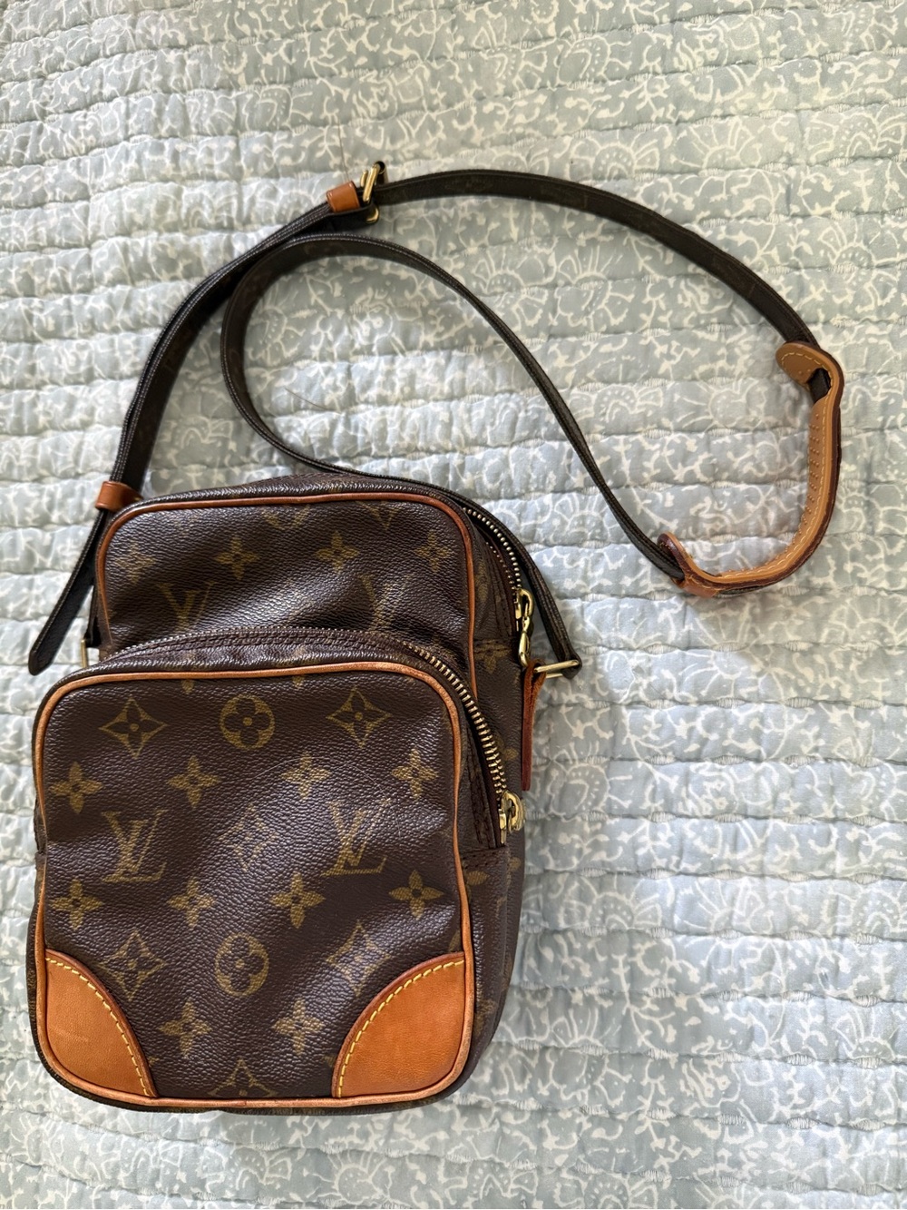 Luis Vuitton Vintage Amazone PM Crossbody Bag